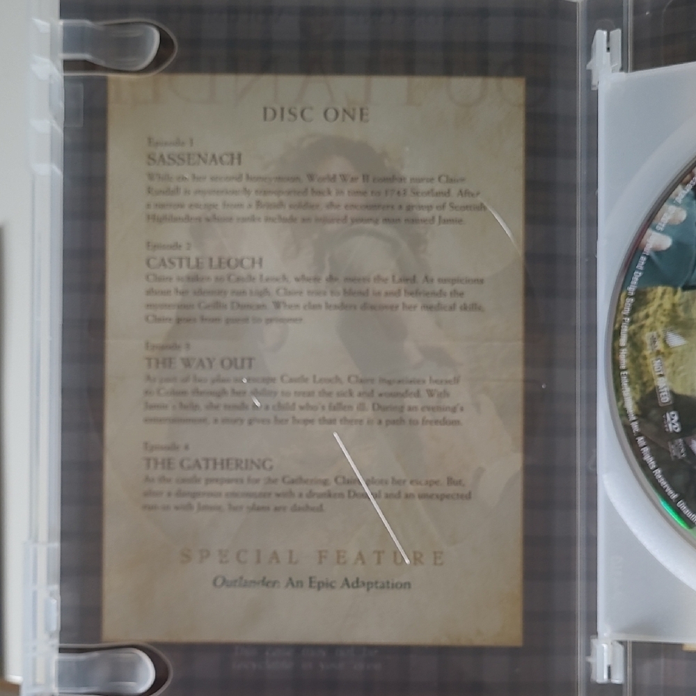Outlander Season One Volume One DVD - Captivating Adventure - Picture 3 of 6